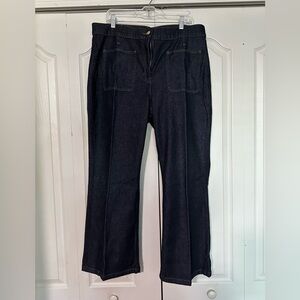 J. Crew Dark Indigo Flare Jeans